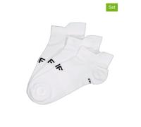4F 3er-Set: Socken in Weiß - Größe 39-42 | Herrensocken