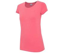 4F Damen Women's T-Shirt TSD350 T-Shirt, Coral, L