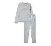 4F Girl's Seamless Unterwear JBIDB001, Cold Light Grey Melange, 164 für Mädchen, Grau (Cold Light Grey Melange), 164 cm