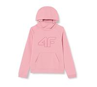 4F Girl's Sweatshirt JBLD002, Light Pink, 134 für Mädchen, Helles Pink, 134 cm