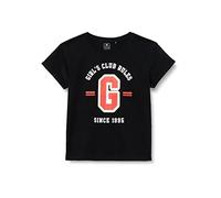 4F Girl's T-Shirt JTSD006 T-Shirt, Deep Black, 158/164 für Mädchen, Tiefschwarz, 158/164 cm