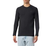 4F Herren Longsleeve TSML350 Jeans, Dark Grey Melange, M, Dark Grey Melange, M