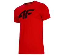 4F Herren Men's T-Shirt TSM353 T-Shirt, Red, L