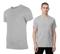 4F Herren T-Shirt File, Cold Light Grey Melange, XL