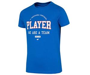 4F Jungen Boy's T-Shirt JTSM007 T-Shirt, Cobalt, 152