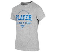 4F Jungen Boy's T-Shirt JTSM007 T-Shirt, Cold Light Grey Melange, 140