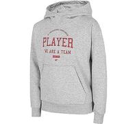 4F JUNIOR Jungen BOY'S SWEATSHIRT JBLM006 SWEATSHIRT, COLD LIGHT GREY MELANGE, 128