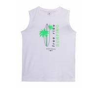 4F JUNIOR Jungen Sleeveless M040 Unterhemd, weiß, 140