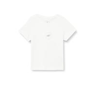 4F JUNIOR T-Shirt F1111 Weiß 122 für Mädchen, weiß, 122 cm