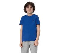 4F JUNIOR T-Shirt M291 Color Cobalt, Größe 152 für Herren, Kobaltblau, 152 cm