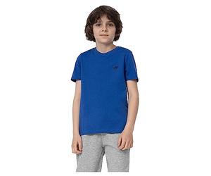 4F JUNIOR T-Shirt M291 Color Cobalt, Größe 152 für Herren, Kobaltblau, 152 cm