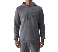 4F Kapuzenpullover Sweatshirt M1494 (Baumwolle) grau Herren, Größe XXL
