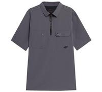 4F - KDM060 Trekking-Kurzarmhemd - Anthrazit S