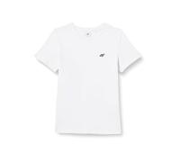 4F Kind Tshirt M0795 Kurzarm Shirt, White,