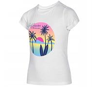 4F Mädchen T-Shirt Kinder Sportstyle L22 JTSD008 Logo sportliches aus superweichem Stoff 100% Baumwolle (158, Weiß)