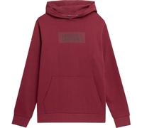 4F MEN´S HOODED Herren Sweatshirt, weinrot, größe M