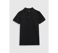 4F Polo Shirt M614 deep black (20S) 158