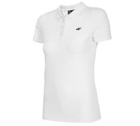 4F Poloshirt F132 White S für Damen