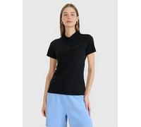 4F Poloshirt in Schwarz - Größe S | Damen Tops