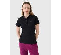 4F Poloshirt in Schwarz - Größe S | Damen Tops
