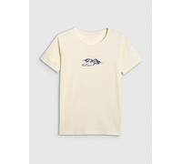 4F Shirt in Creme - Größe M | Damen Tops