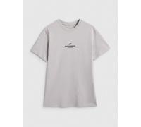 4F Shirt in Hellgrau - Größe M | Herren Plussize