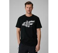 4F Shirt in Schwarz - Größe L | Herren Plussize