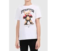 4F Shirt in Weiß - Größe 134 | Kinder Oberteile