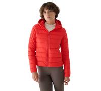 4F Steppjacke F468 Down Jacket mit Kapuze (Daunenfüllung) rot Damen, Größe S