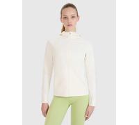 4F Sweatjacke in Creme - Größe S | Damen Sweatshirts Jacken