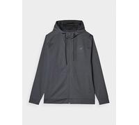 4F Sweatjacke in Grau - Größe XL | Herren Sweatshirts Jacken