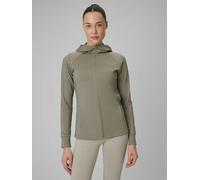 4F Sweatjacke in Khaki - Größe S | Damen Sweatshirts Jacken