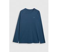 4F Trainingsshirt in Blau - Größe M | Herren Sportshirts