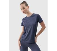 4F Trainingsshirt in Dunkelblau - Größe XS | Damen Outdoor Tops Shirts
