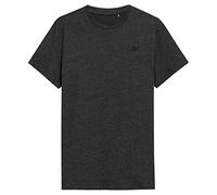 4F Tshirt Herren, Dark Grey Melange, L