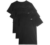 4F - TTSHM0876 - T-Shirt 3 St. - Dunkelgrau L