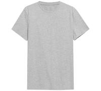 4F - TTSHM536 - Melange-T-Shirt - Kühles Hellgrau M