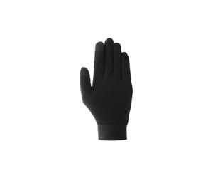 4F Unisex Strick-Touchhandschuhe - L/XL / black