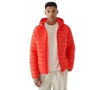 4F Winter-Steppjacke M484 Down Jacket mit Kapuze (wärmend dank Daunenfüllung) orange/rot Herren, Größe M