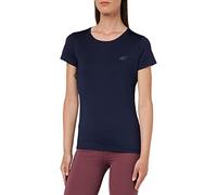 4F Damen Women's Functional T-Shirt Tsdf352 Tshirt FNK, Marineblau, Small
