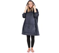 4Home Sweatshirt Mikroplüsch in Lammfelloptik Anthrazit, uni S - für Kinder