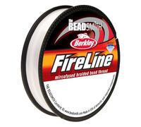 4Lb Fireline Crystal Pre Waxed Beading Thread .005In 0.12mm Diameter 50 Yard