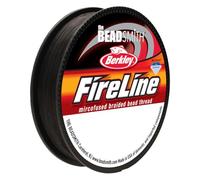 4Lb Fireline Smoke Pre Waxed Beading Thread .005In 0.12mm Diameter 50 Yard