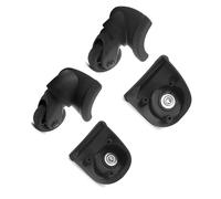 4PCS Praktische Kofferräder Ersatzset Gepäckräder 360 Grad Rotation Für Häufige Reisende