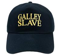 4sold Herren Kinder Kapitänsmütze Weiss Army Military Baseballmütze Security Cap Captain Ancient Mariner Captain Cabin Boy Crew Yachting Inschrift Schriftzug Gold (Galley Slave, Erwachsene)