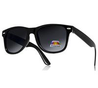 4sold Polarisierte Kinder-Sonnenbrille im klassischen Stil in Blau, Rot, Türkis, Weiß, Schwarz, mehrfarbig und UV400 klassisch, Black Sun, Einheitsgröße