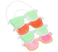 4Stk Gel Augenmaske PVC Wiederverwendbar Kühlend Für Kinder Bunt