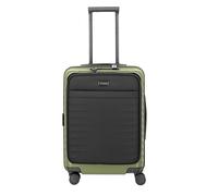 Titan Upgrade 4-Rad Trolley S Vortasche Forest Green Koffer mit 4 Rollen Koffer