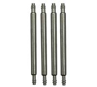 4x Eichmüller Federstege 14 mm Stegbreite Uhrenstifte 1,3 mm Stärke Federstifte Edelstahl