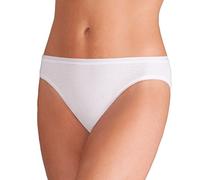 4x ESGE Pompadour Bikinislip Slip Höschen Bio-Baumwolle Sparpack (40, Weiss)